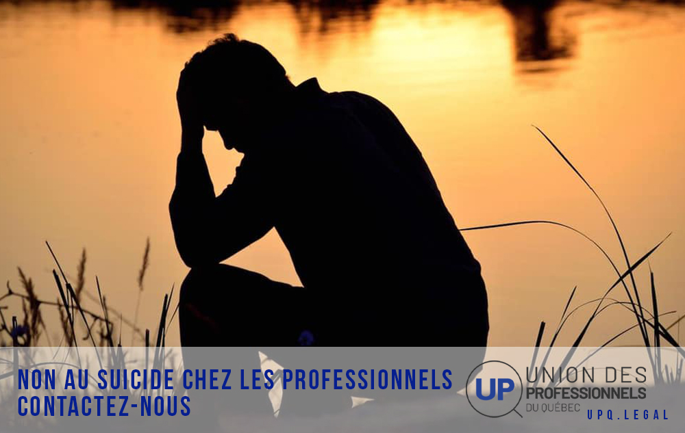 Non au suicide che les professionnels du Québec